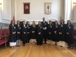 El TSXG acoge la jura de diez juezas de la 72ª Promoción para desarrollar funciones de sustitución o refuerzo